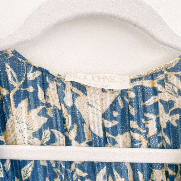 Ulla Johnson Nina Tiered Cotton Voile Mini Dress Lanai 4 - Picture 5 of 14